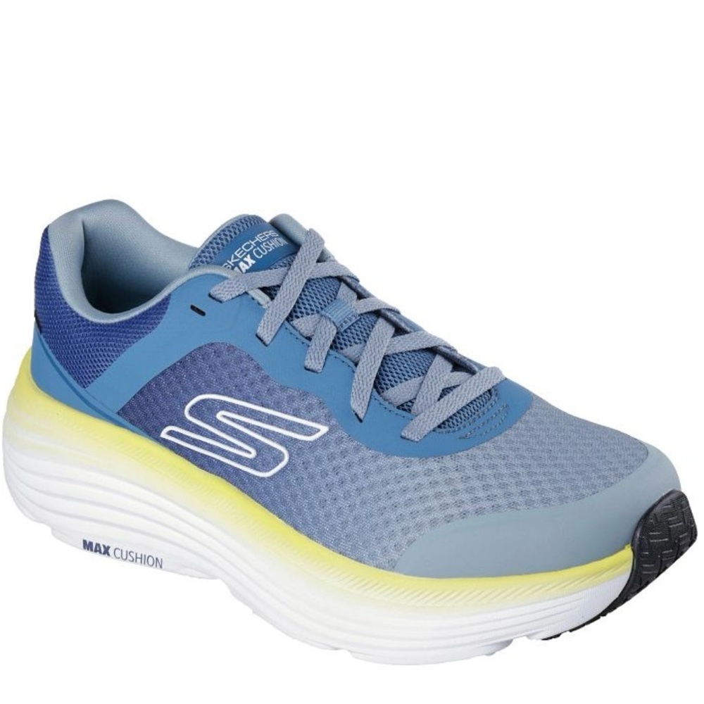 Skechers Max Cushioning Endeavour™ Men's Shoes Navy Lime Size：US 9